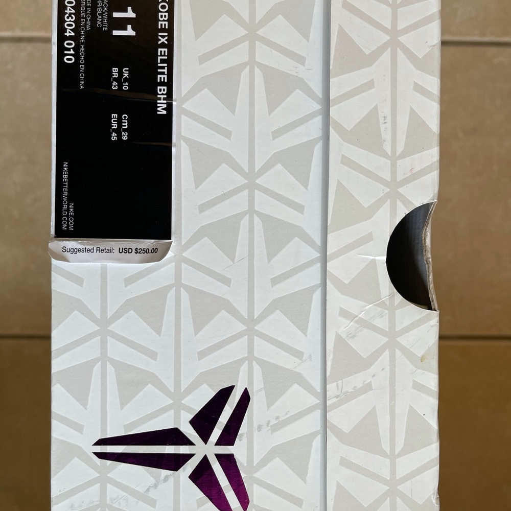 Kobe 9 Black History Month size 11,in original box - Picture 8 of 12